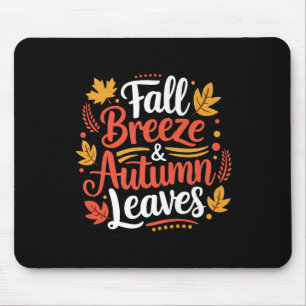 Alfombrilla De Ratón Brisa de Otoño Hojas de Otoño Hoja de Arce Para Mu