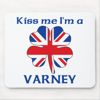 Alfombrilla De Ratón Británicos personalizados me besan que soy Varney