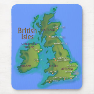 Alfombrilla De Ratón British Isles