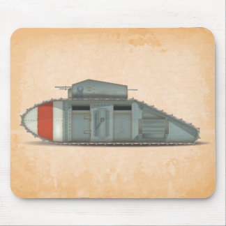 Alfombrilla De Ratón British Mark 1 Tank