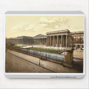 Alfombrilla De Ratón British Museum, Londres, Inglaterra Photochrom