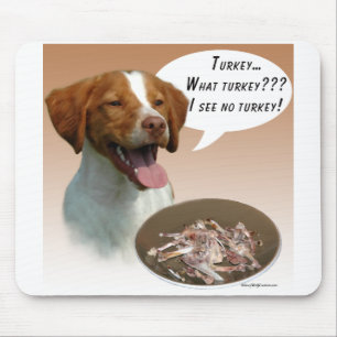 Alfombrilla De Ratón Brittany Spaniel Turkey