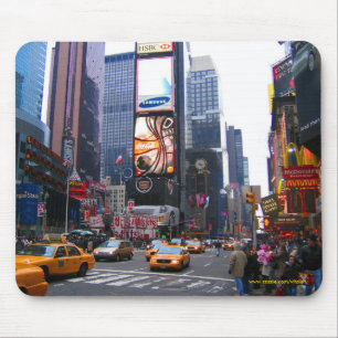 Alfombrilla De Ratón Broadway, Manhattan, mousepad de NYC