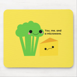 Alfombrilla De Ratón Bróculi y queso