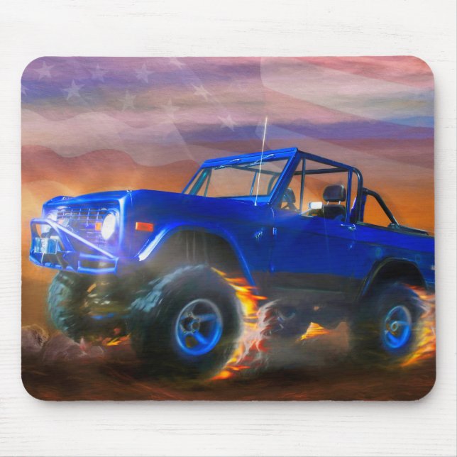 Alfombrilla De Ratón Bronco 4X4 "OFF ROAD RAGER" (Frente)
