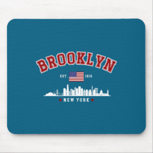 Alfombrilla De Ratón Brooklyn Nueva York Est 1816