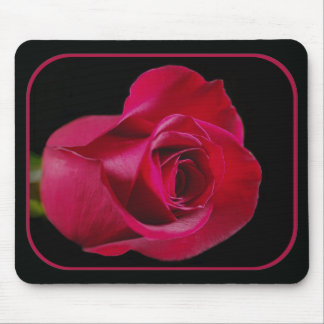 Alfombrilla De Ratón Brote Mousepad del rosa rojo