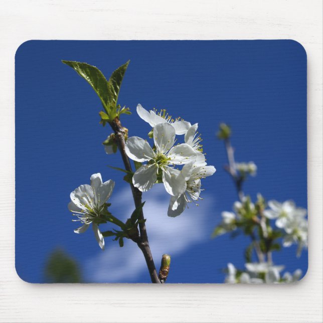 Alfombrilla De Ratón Brotes de la primavera (Frente)