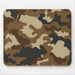 Alfombrilla De Ratón Brown Camo Mousepad