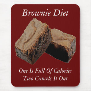 Alfombrilla De Ratón Brownie Diet