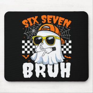 Alfombrilla De Ratón Bruh 67 Halloween Divertido Seis Siete Meme Brainr