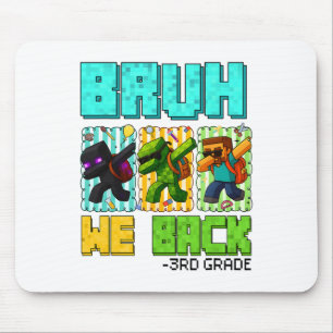 Alfombrilla De Ratón Bruh We Ck 3º Grado Ck To School Gamer Dabbing Bo