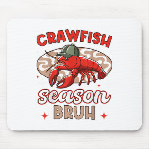 Alfombrilla De Ratón Bruja Gorra de langosta niño Funny Crawfish Hervir