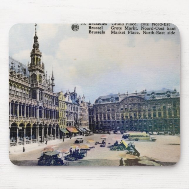 Alfombrilla De Ratón Bruselas Mousepad (Frente)
