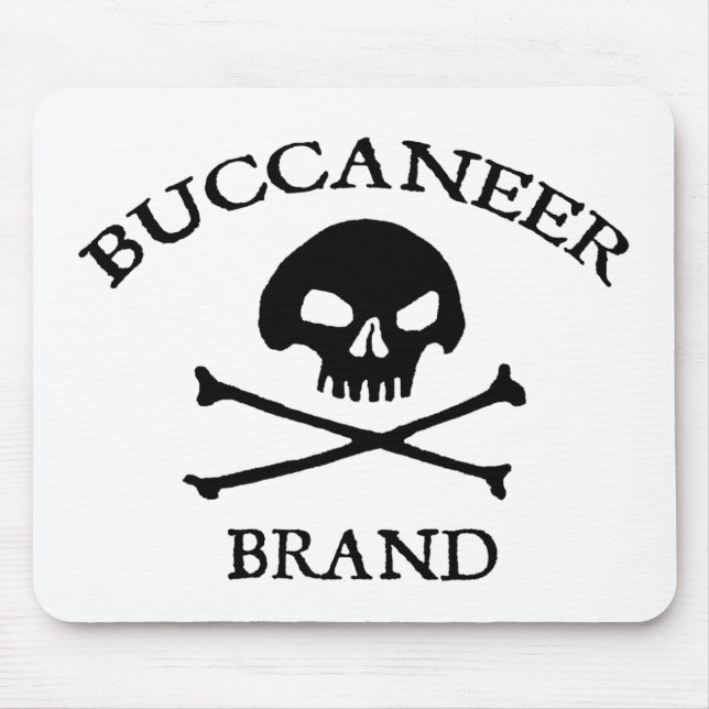Alfombrilla De Ratón Buccaneer Brand Mousepad (Frente)