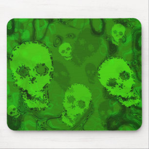 Alfombrilla De Ratón Bucle de Espectro de Calavera