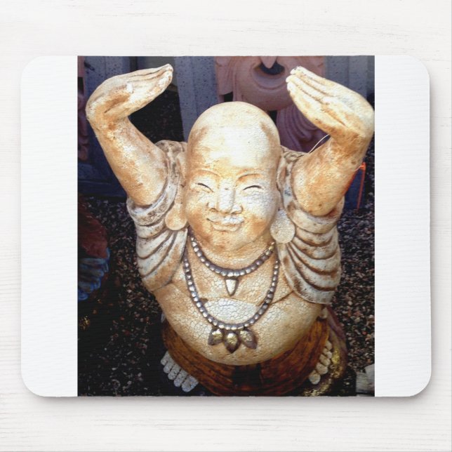 Alfombrilla De Ratón Buda Buda sonriente (Frente)