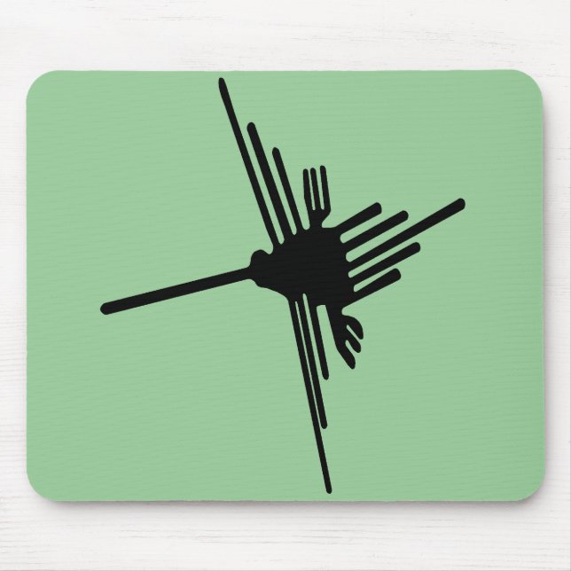 Alfombrilla De Ratón Buda de Nazca Hummingbird (Frente)