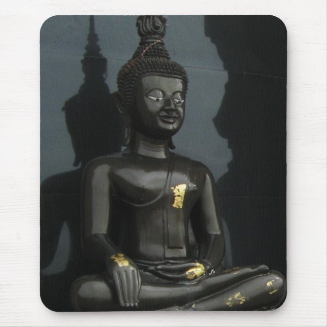 Alfombrilla De Ratón Buda negro... Nong Khai, Isaan (Frente)