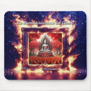 Alfombrilla De Ratón Buddha es Amor Propio