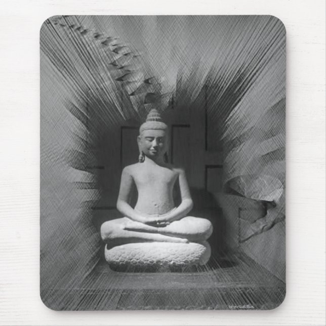 Alfombrilla De Ratón Buddhas Path Mousepad (Frente)