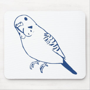 Alfombrilla De Ratón Budgerigar