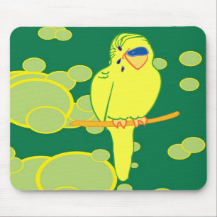Alfombrilla De Ratón Budgie Mousepad