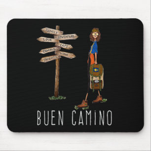 Alfombrilla De Ratón Buen Camino De Santiago Sendero De Peregrinación D