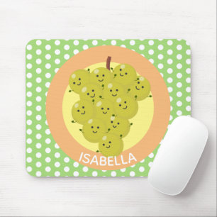 Alfombrilla De Ratón Buen ilustracion de uvas personalizados