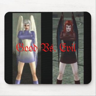Alfombrilla De Ratón Bueno contra mal