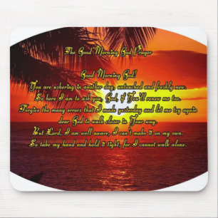 Alfombrilla De Ratón Buenos días, oración de dios