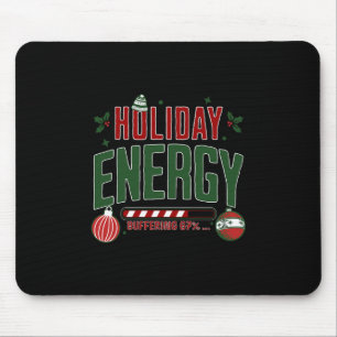 Alfombrilla De Ratón Búfer de Energía de Vacaciones de Navidad 67 Seis 