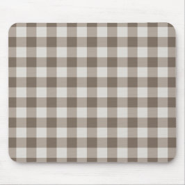Alfombrilla De Ratón Buffalo Check Beige Cream Ivory Gingham