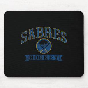 Alfombrilla De Ratón Buffalo Sabres Hockey Vintage Blanco Oficial Nhl