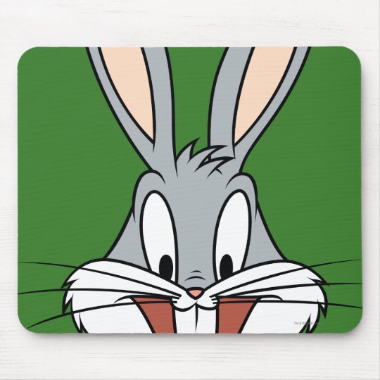 Alfombrilla De Raton Bugs Bunny Cara Sonriente Zazzle Es
