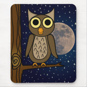 Alfombrilla De Ratón búho