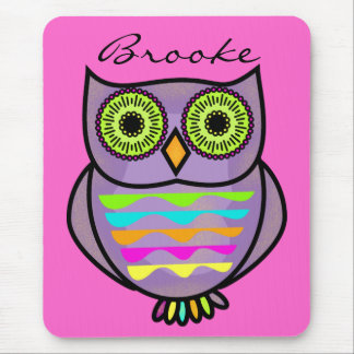 Alfombrilla De Ratón Búho Mousepad