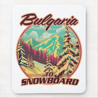 Alfombrilla De Ratón Bulgaria para Snowboard