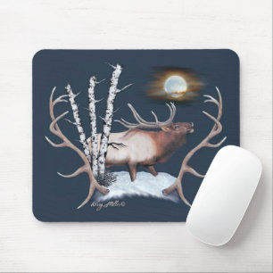 Alfombrilla De Ratón Bull Elk