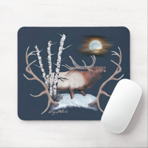 Alfombrilla De Ratón Bull Elk Mouse Pad