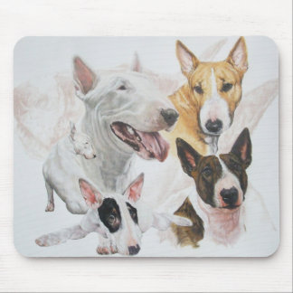 Alfombrilla De Ratón Bull Terrier Ghost