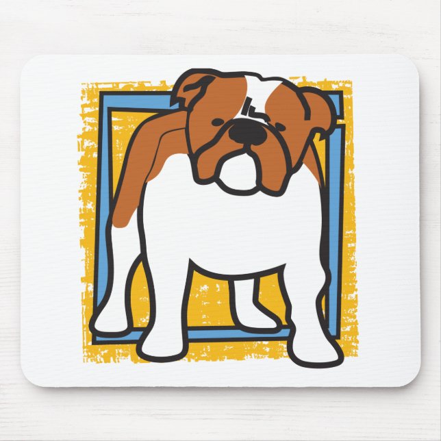 Alfombrilla De Ratón Bulldog (Frente)