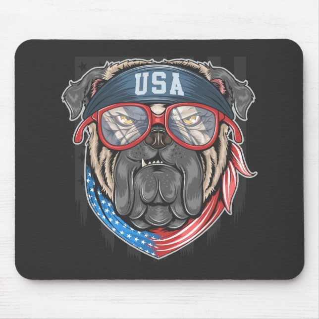 Alfombrilla De Ratón Bulldog (Frente)