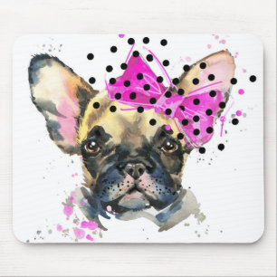 Alfombrilla De Ratón Bulldog del francés de Cutie