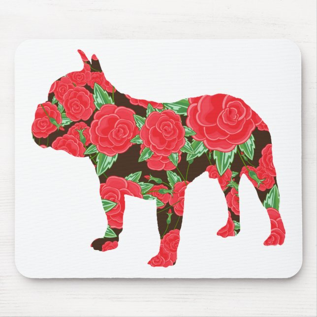 Alfombrilla De Ratón Bulldog francés (Frente)