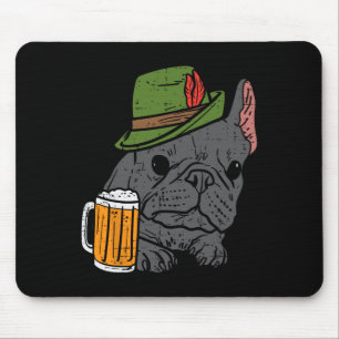Alfombrilla De Ratón Bulldog francés Bavarian Frenchie Dog