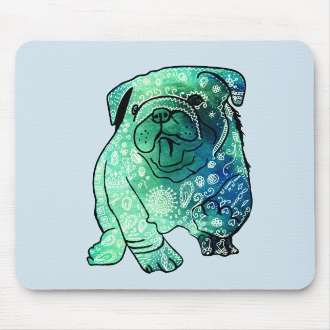 Alfombrilla De Ratón Bulldog francés Buldog Dog Mousepad
