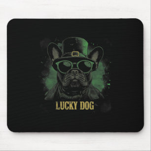 Alfombrilla De Ratón Bulldog Francés - Día de San Patricio Saint Paddy