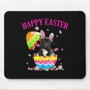 Alfombrilla De Ratón Bulldog francés Egg Easter Day Dog Dad