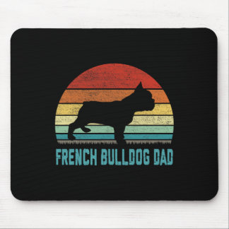Alfombrilla De Ratón Bulldog francés papá - Perro amante